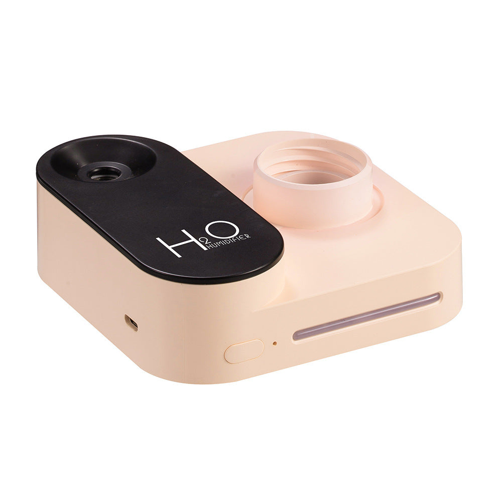 Camera-shaped Wireless Humidifier USB Desktop Portable Mist Maker 30mm Water Bottle Humidifier Camera-shaped Wireless Humidifier USB Desktop Portable Mist Maker 30mm Water Bottle Humidifier